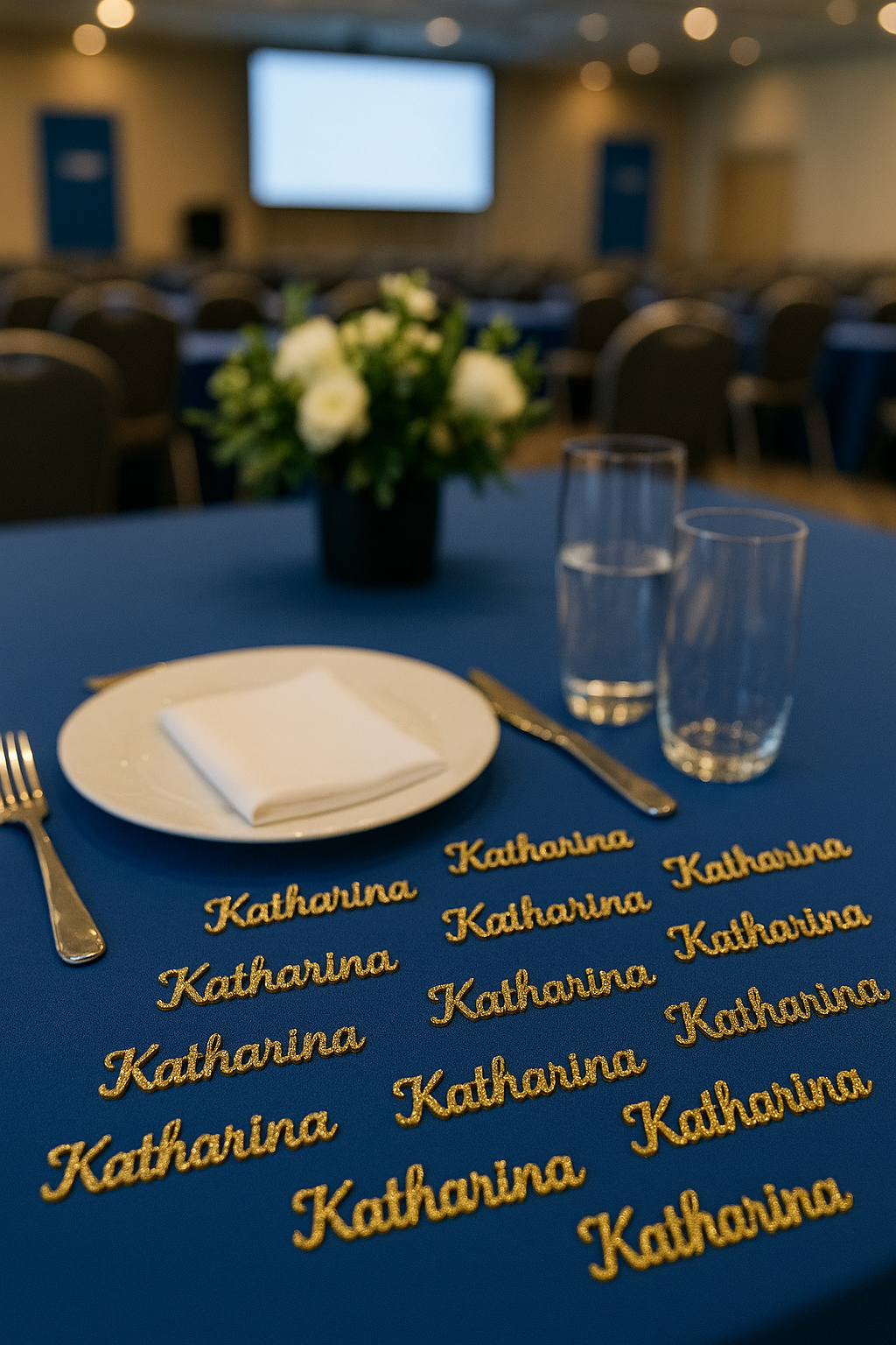 Konfetti Personalisiert mit Namen wiederverwendbar Party Zubehör Dekoration Geburtstag Feier