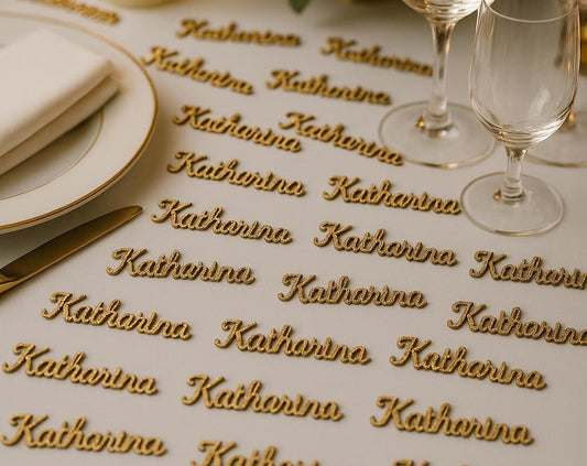 Konfetti Personalisiert mit Namen wiederverwendbar Party Zubehör Dekoration Geburtstag Feier